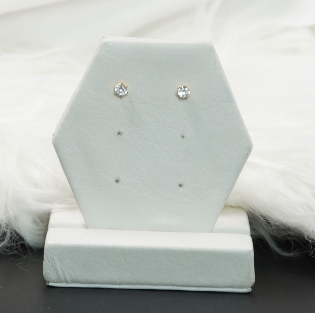 Miniatura 4 de TOPO CIRCULAR BLANCO TIPO DIAMANT DORA#4